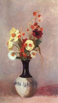 Odilon Redon : Vase of Flowers